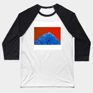 blue harvest ecopop landscape floral photograph Baseball T-Shirt